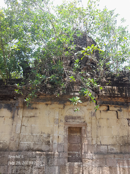 Devotional art inside temple walls